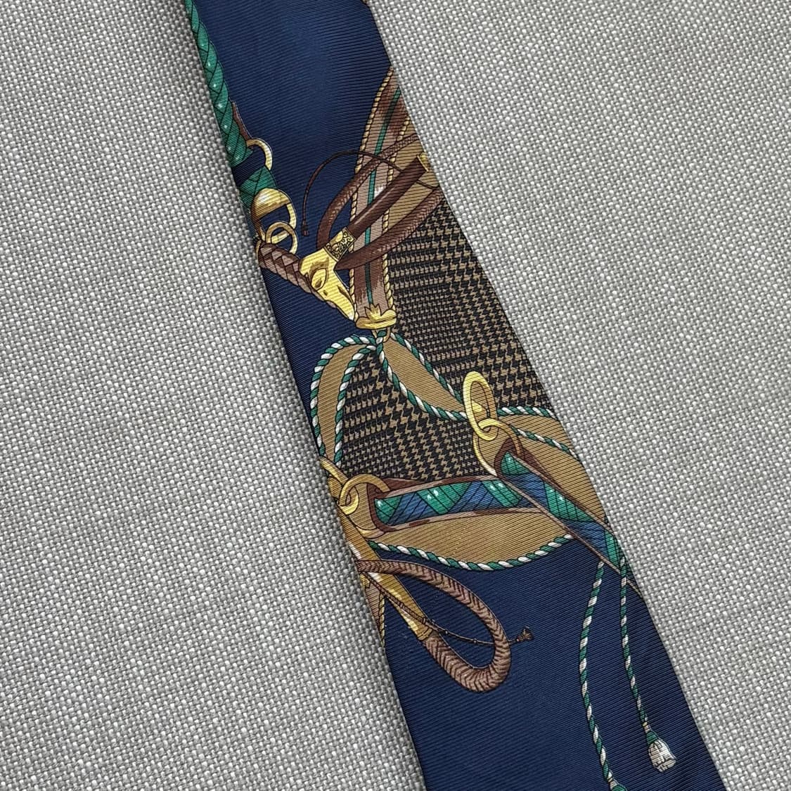 90s 프랑스 LANCEL 엘레강스 클래식 실크 타이 상품이미지5