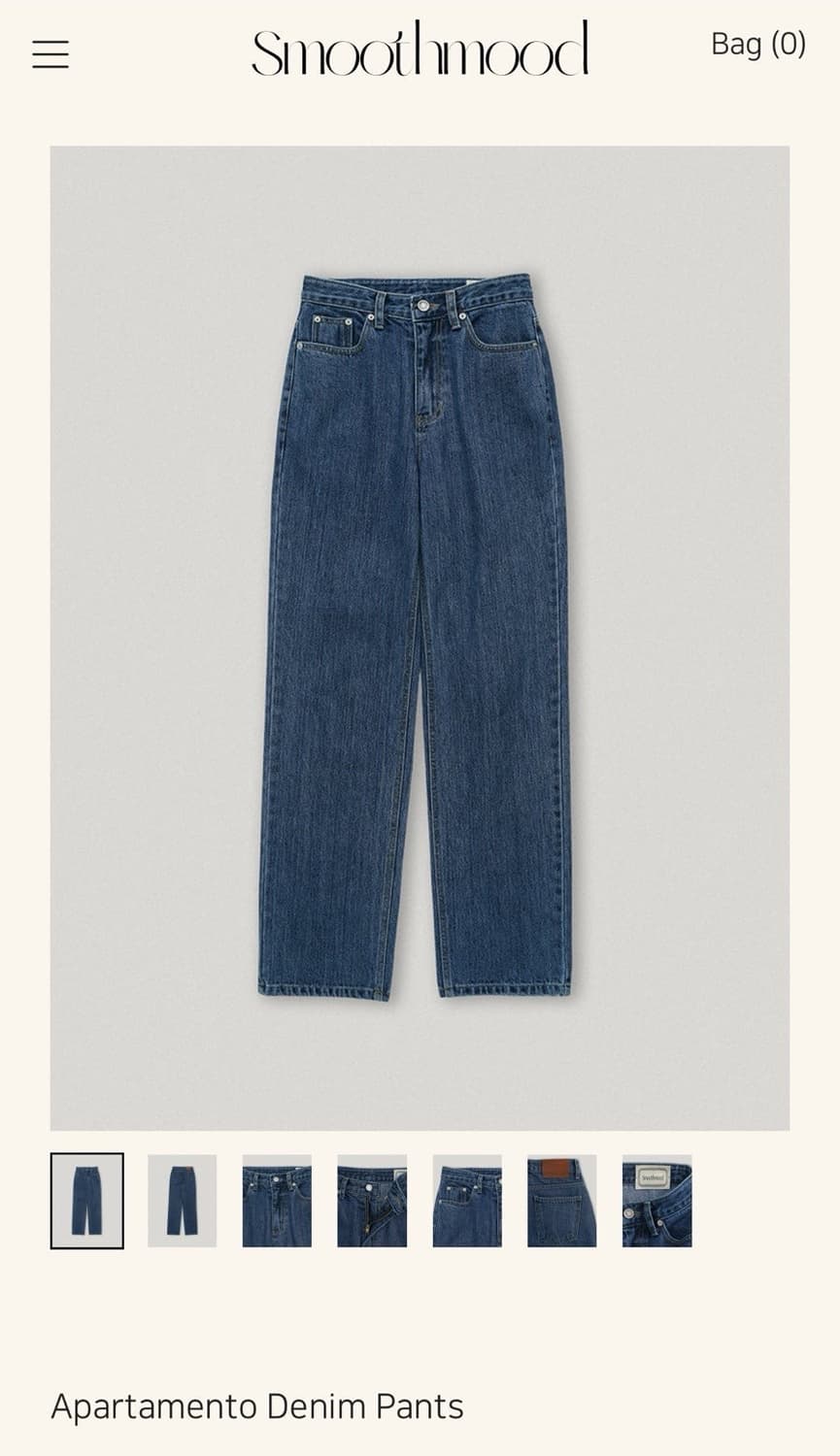 스무스무드 아파르타멘토 데님 apartamento denim pants 상품이미지1