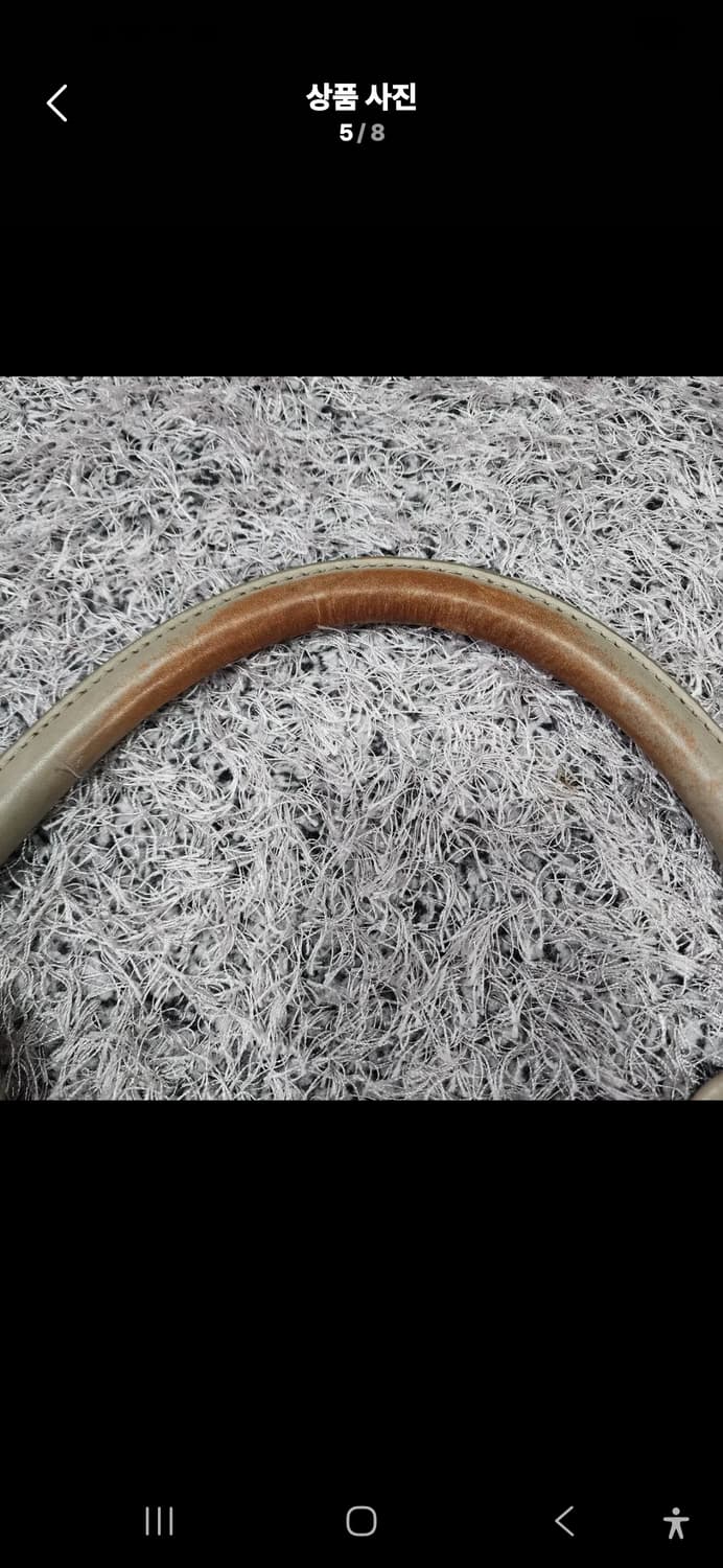 버버리 PVC 체크 호보백 숄더백 상품이미지5