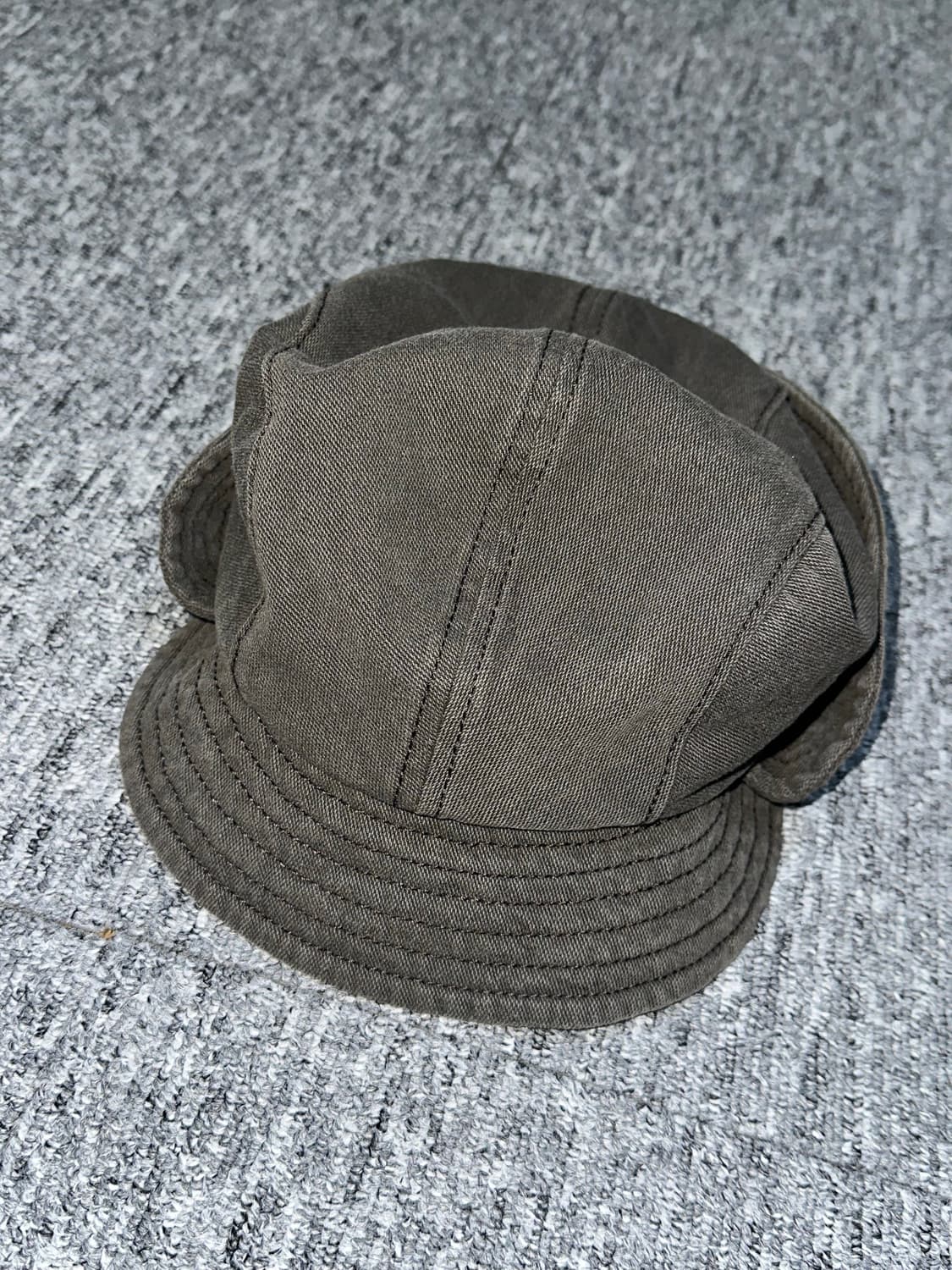 Open yy 오픈와이와이 모자 버킷 BUCKET BERET, KHAKI 상품이미지2