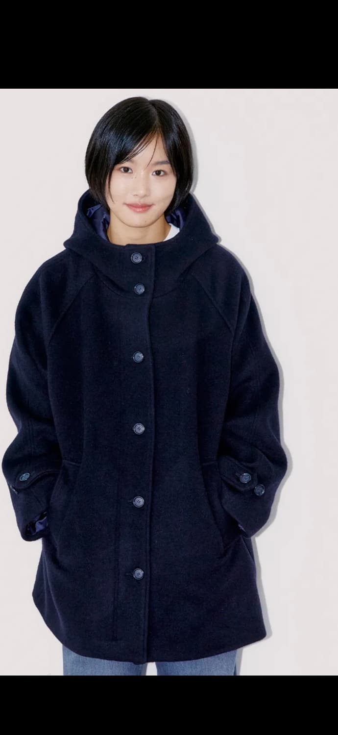 오피쉬 리치 울 하프코트 상품이미지1