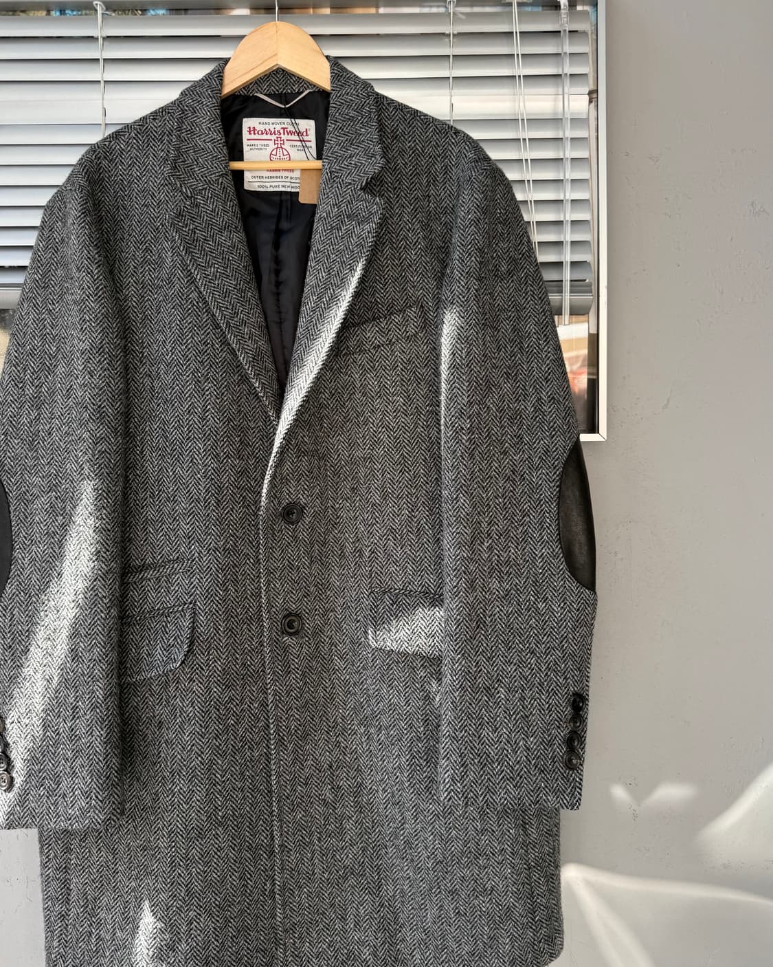 Bean Pole harris tweed Herringbone coat 상품이미지2