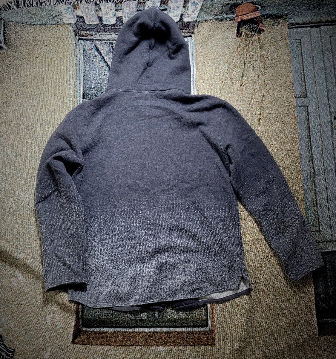 탁 글라데이션 후드 집업 상품이미지4