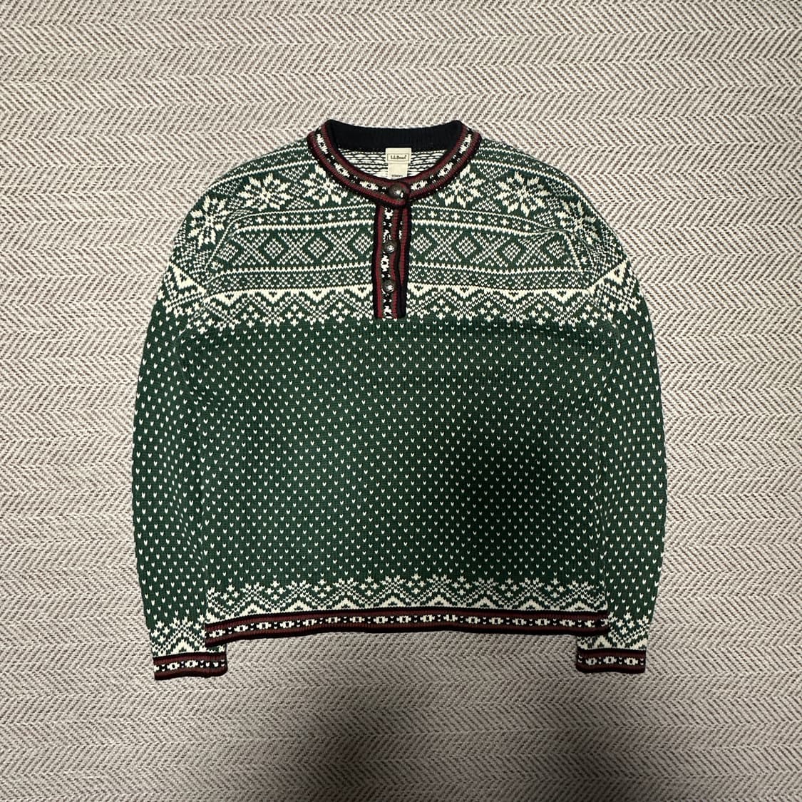 L. L. BEAN australia made knit sweater 상품이미지1