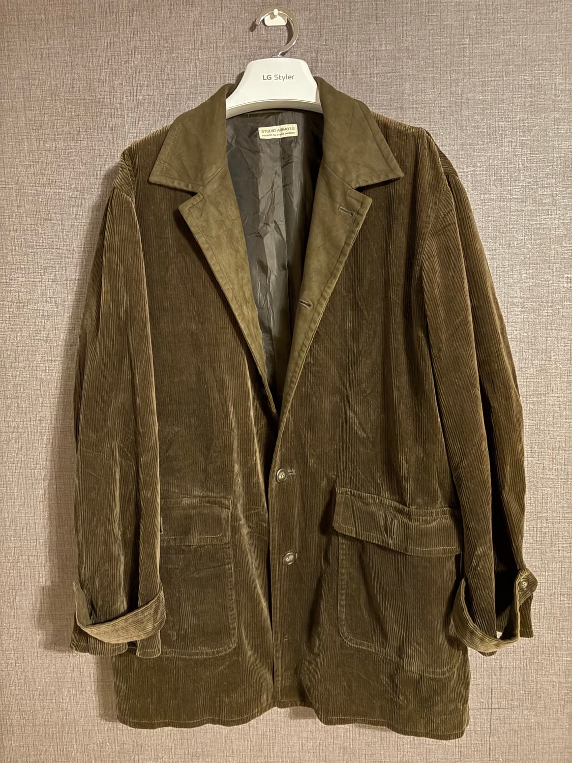 STUDIO ARIMOTO / 코듀로이 자켓 상품이미지3
