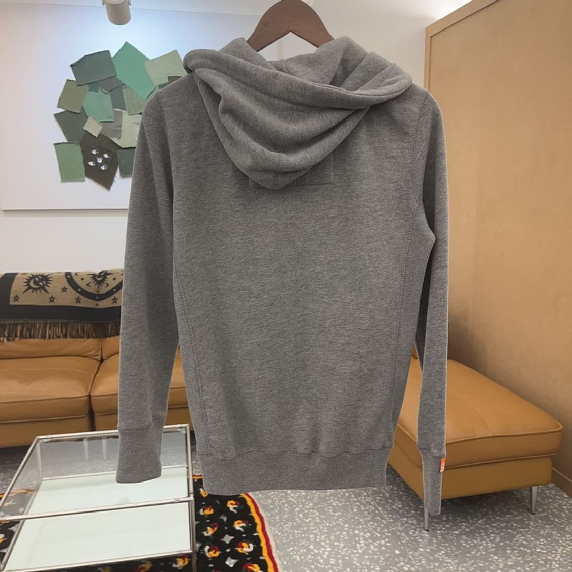 슈퍼드라이 빈티지 Y2K 키치 기모 후드 집업 S C07137 상품이미지4