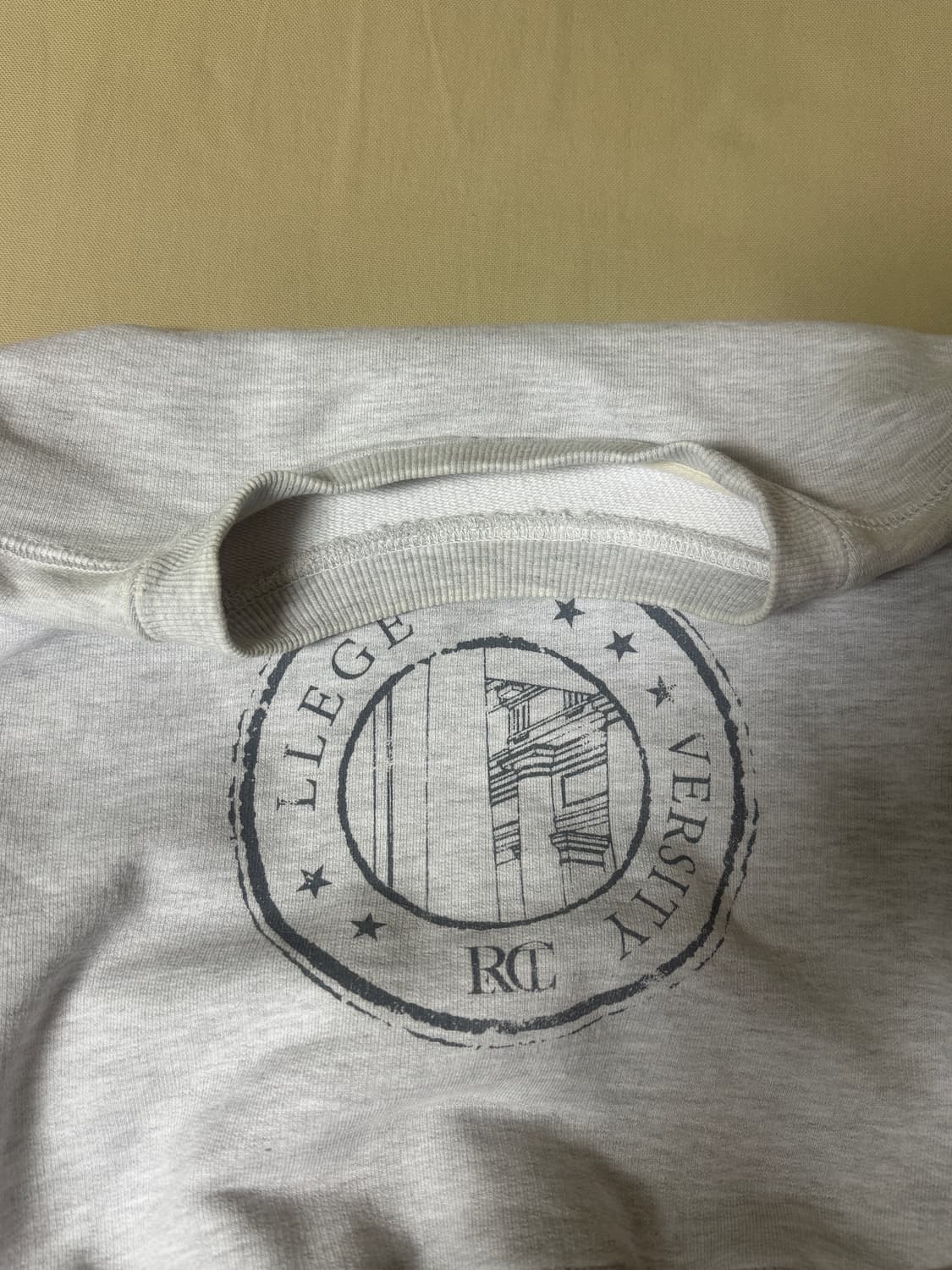 렉토 크롭 맨투맨 상품이미지5