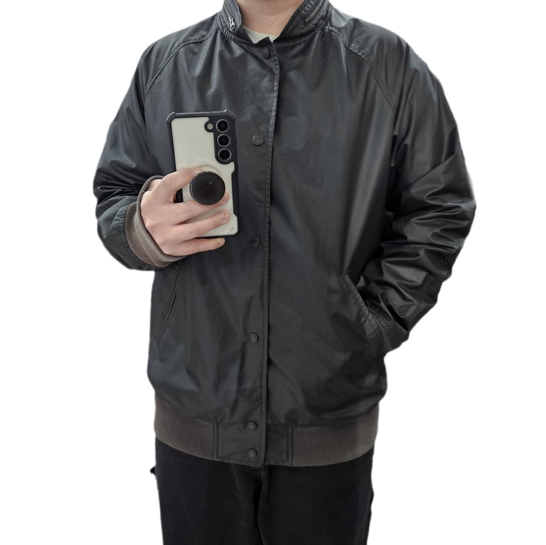 XL 105 노스페이스 빈티지 블루종 코팅자켓 상품이미지1