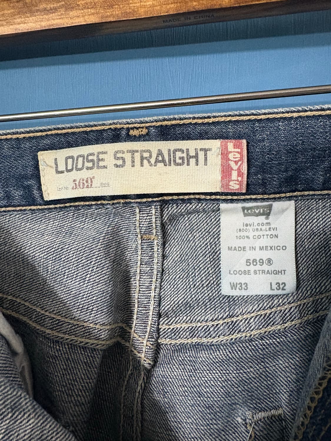 00’s Levis 569 Looses fit denim pant. 상품이미지5