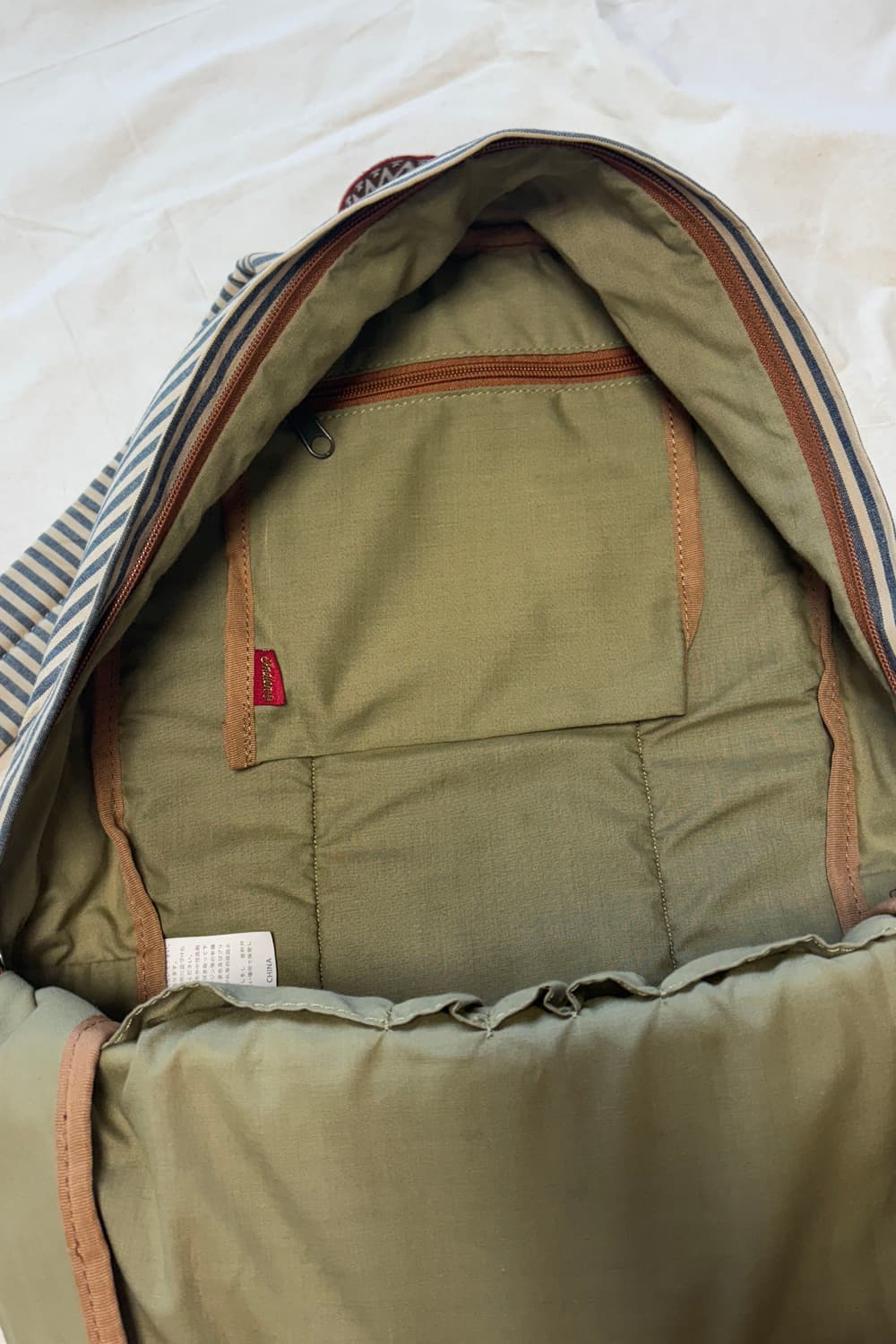 Bohemian Striped Canvas Backpack 상품이미지7