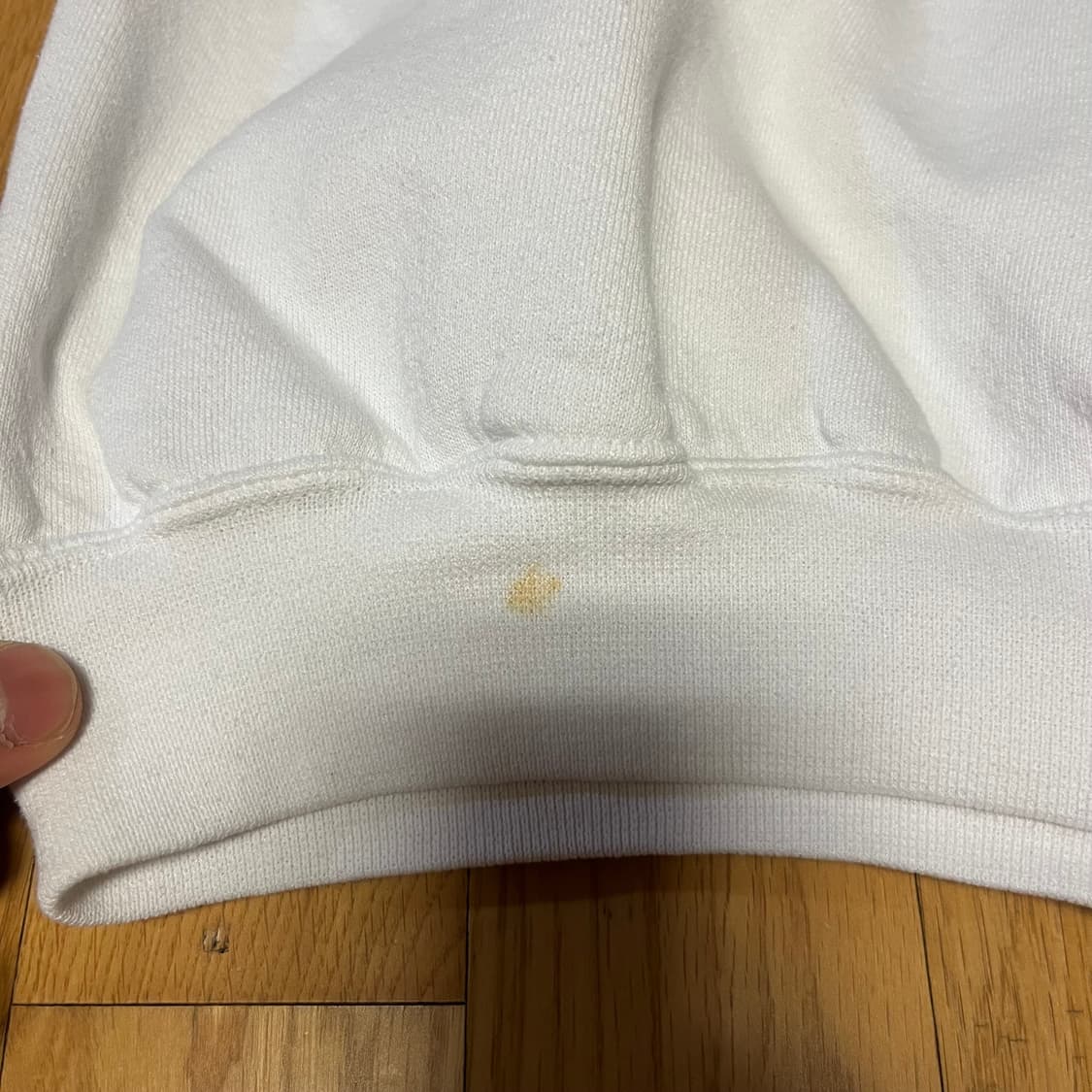 [XL] 90s 빈티지 러셀 후드집업 화이트 상품이미지7