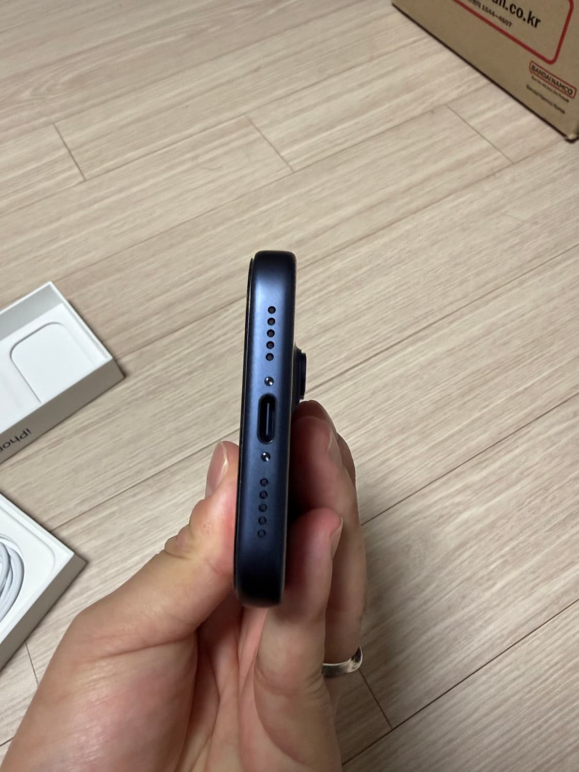 (새상품)아이폰17프로 256GB 딥블루 상품이미지4