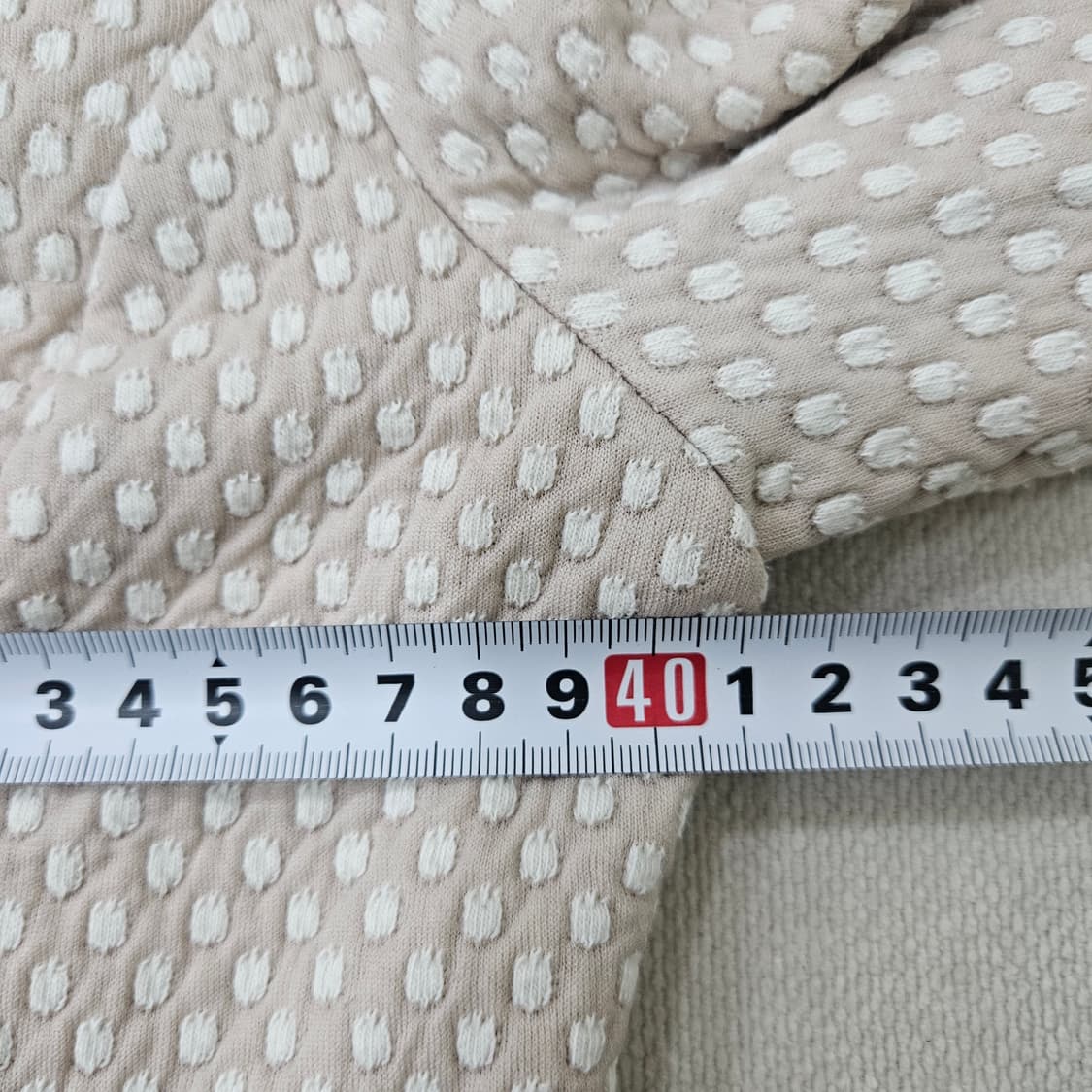 90 YESSE 레이어드 텍스처 긴팔티 0402Y 상품이미지5