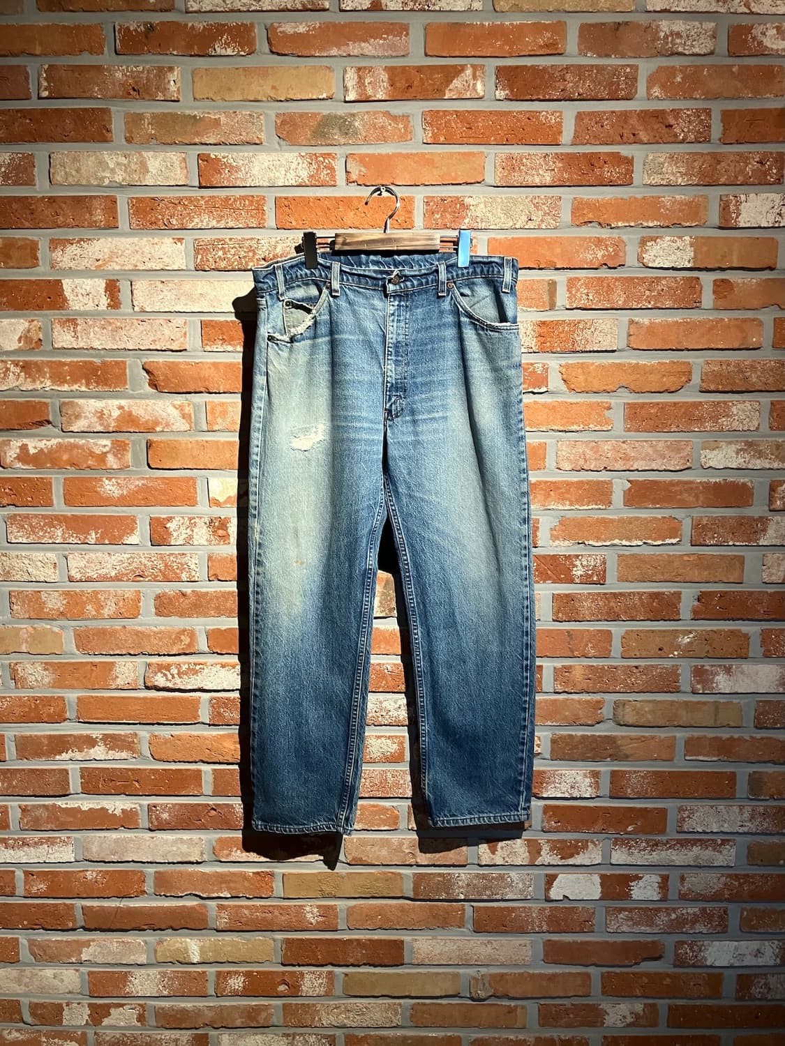 80s USA 빈티지 리바이스 505 데님 팬츠 상품이미지1