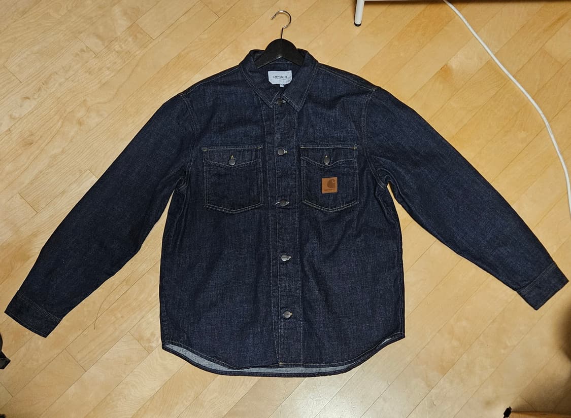 칼하트윕 링컨 셔츠 자켓 블루 린스드 상품이미지1