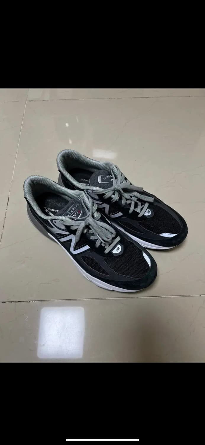 뉴발란스 990v6 메이드 인 USA 블랙 화이트 상품이미지1