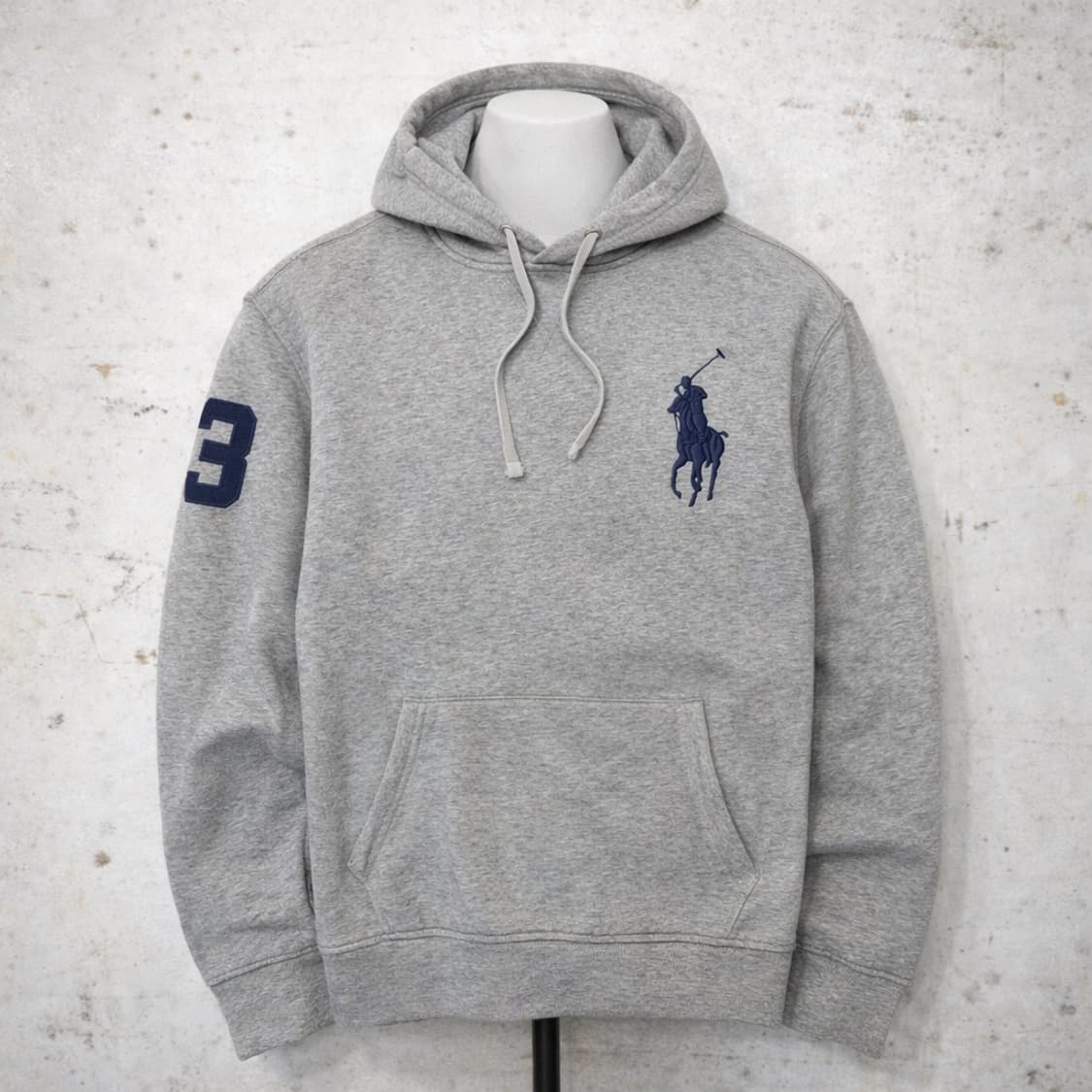 폴로 빅포니3 그레이 후디 상품이미지1