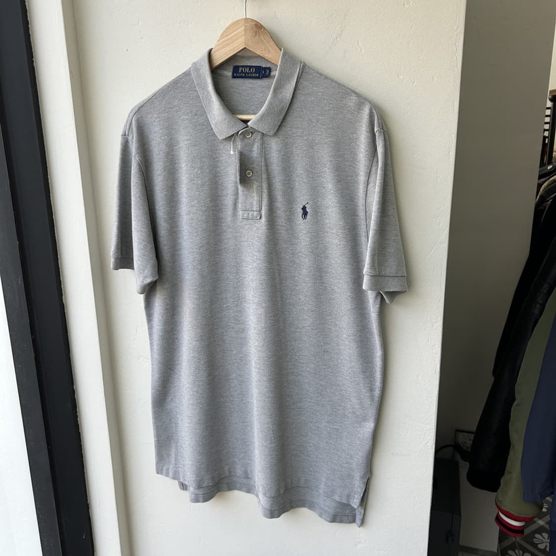 16542 - 폴로 랄프로렌 그레이 반팔 카라티 상품이미지2