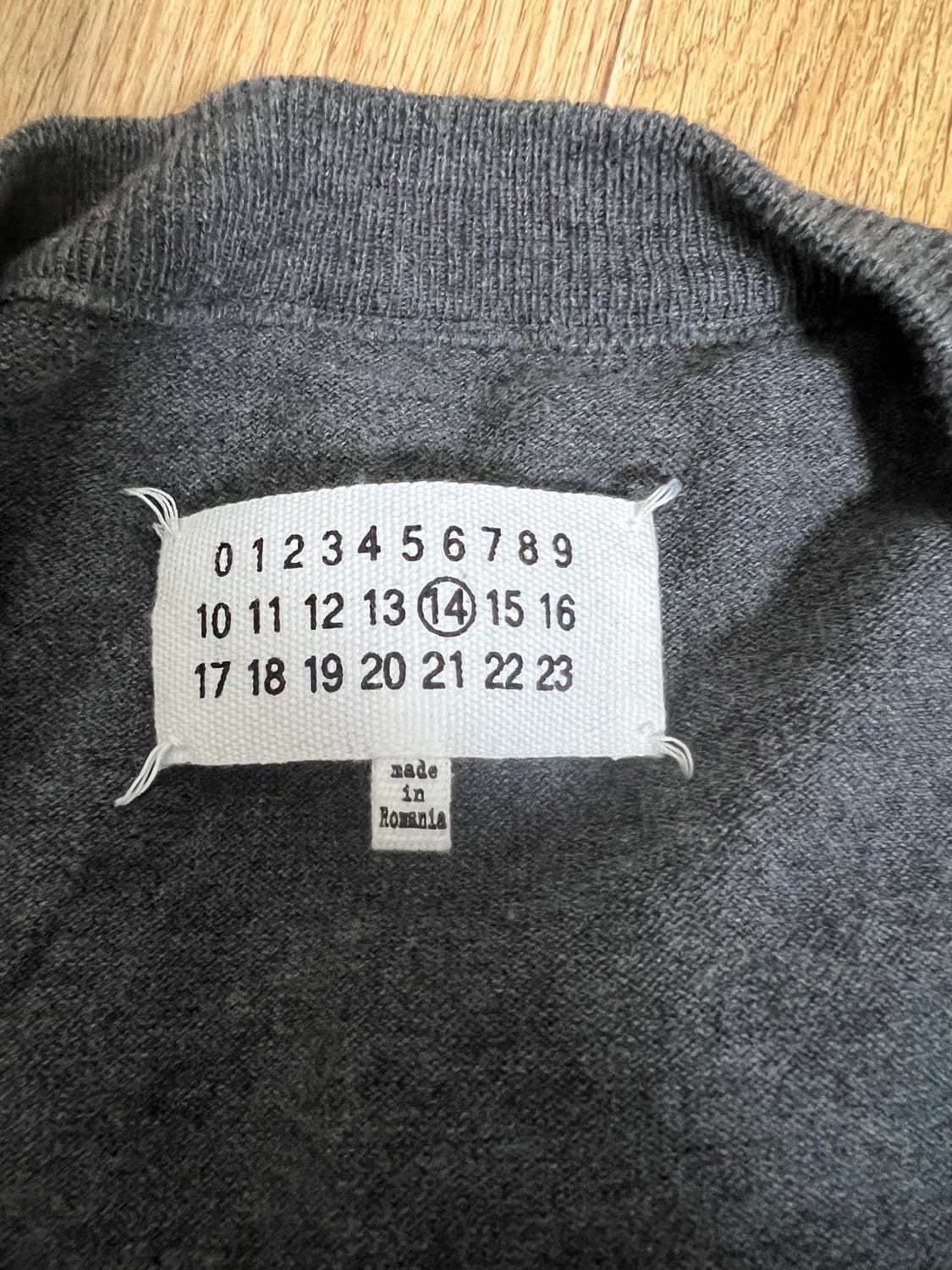 (황금매물)마르지엘라 엘보패치 가디건 L 상품이미지4