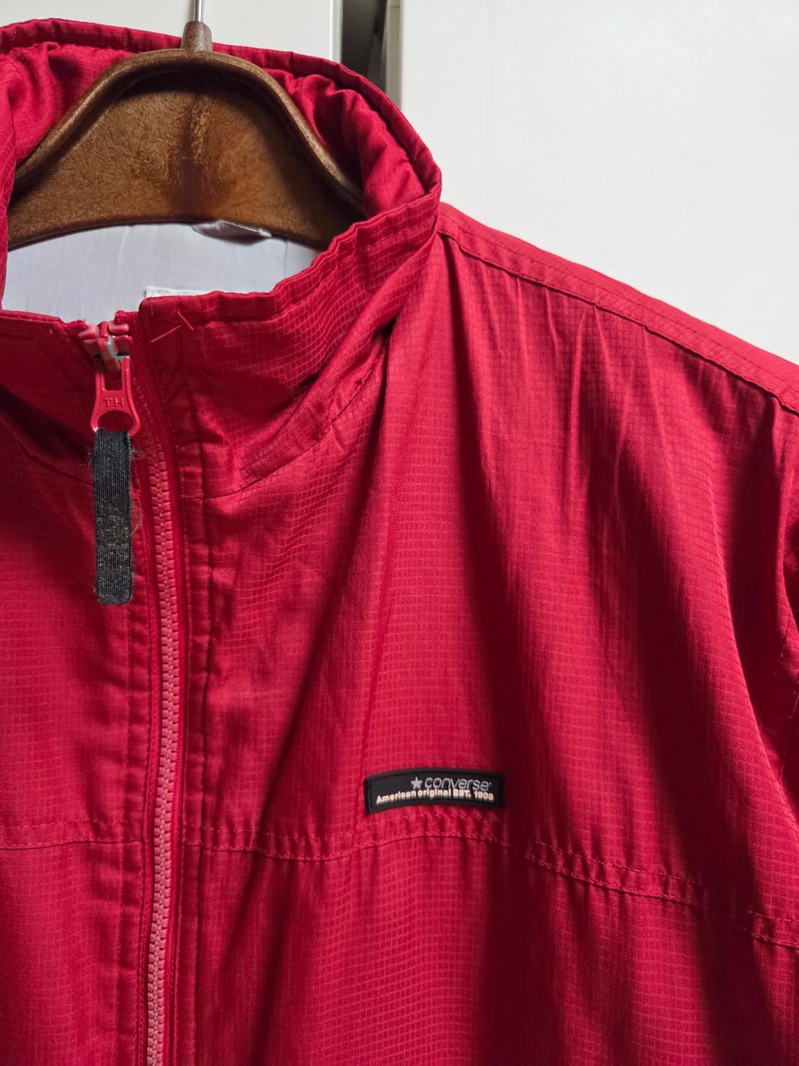 빈티지 컨버스 점퍼 레드. L사이즈 상품이미지3