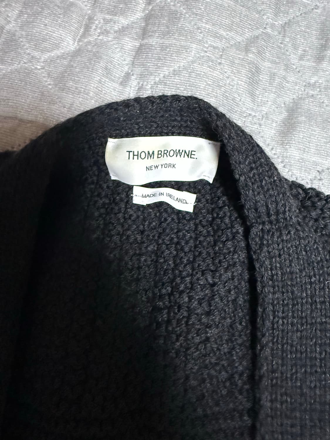 톰브라운 아란케이블 가디건 상품이미지2