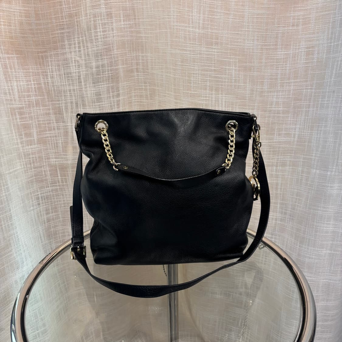 정품 마이클코어스 가죽 토트 숄더백     상품이미지1