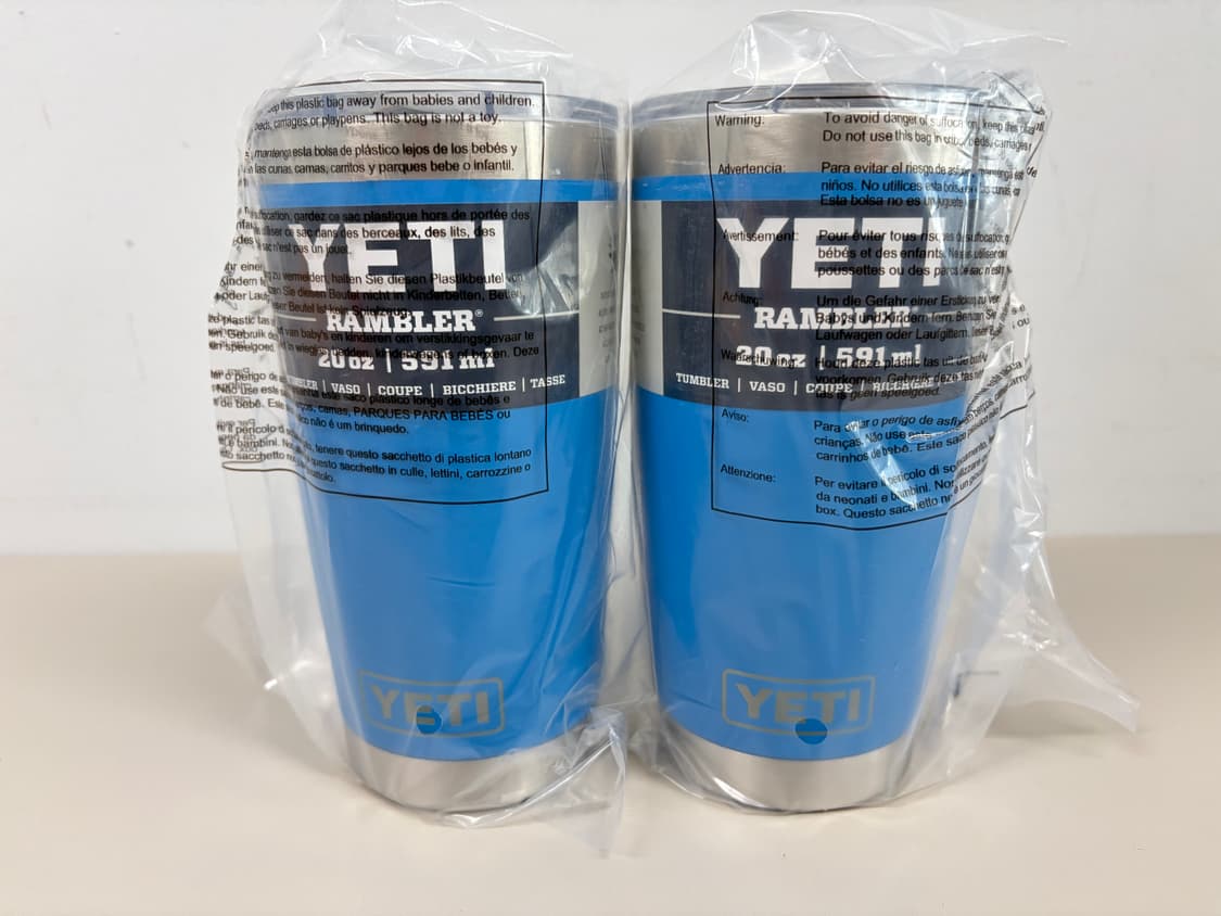 YETI 예티 램블러 20온스 텀블러 블루 신품 무료배송 상품이미지1