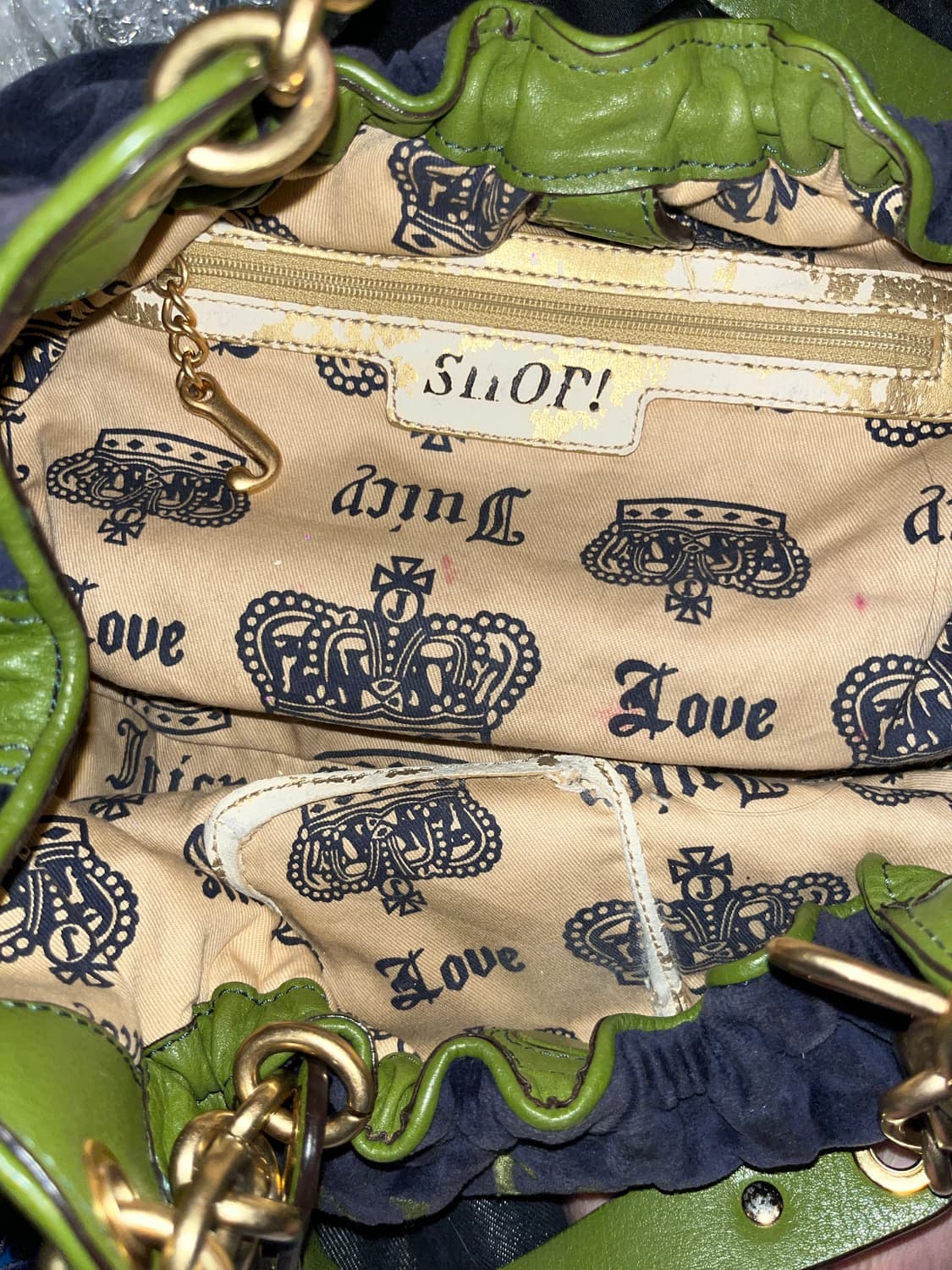 📦Juicy Couture Green shoulder bag 상품이미지8