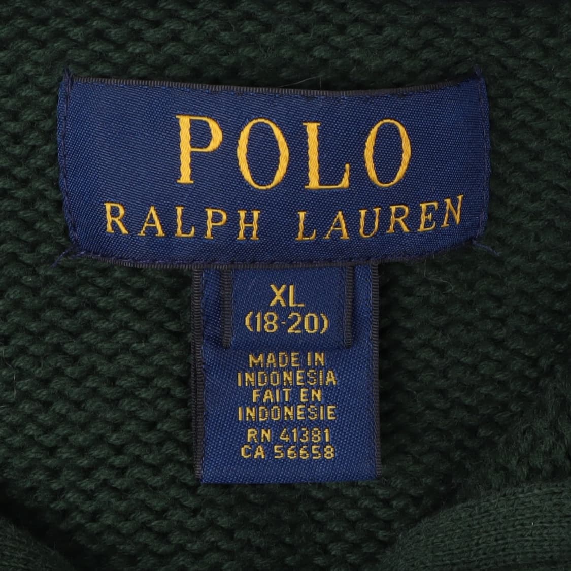 폴로 랄프로렌 빅포니 그린 하프집업 니트 상품이미지7