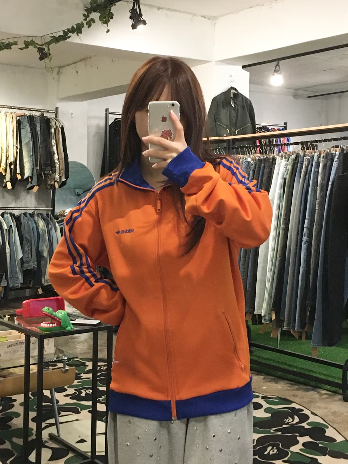 아디다스 오렌지블루 트랙탑 100 상품이미지3