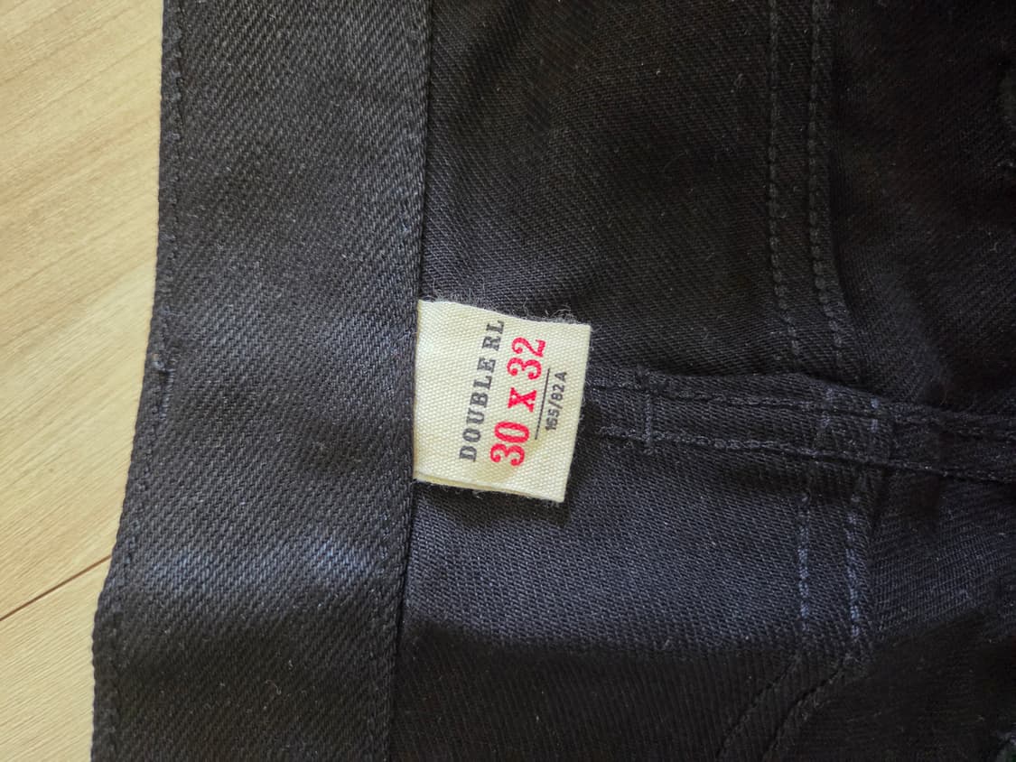 rrl 빈파포 30/32  블랙 상품이미지4