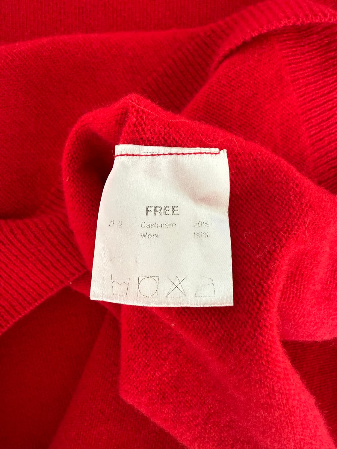 Pre owned 캐시미어&울 니트 상품이미지6