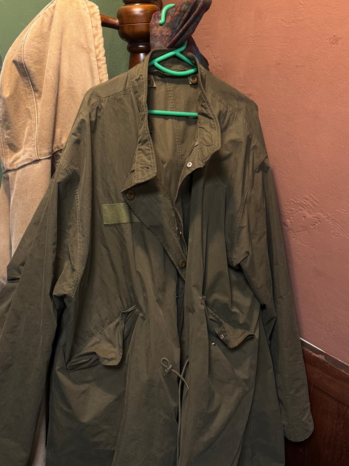 m65 피쉬테일 파카 개파카 /라퍼지 스토어 /XL사이즈/밀리터리 상품이미지2