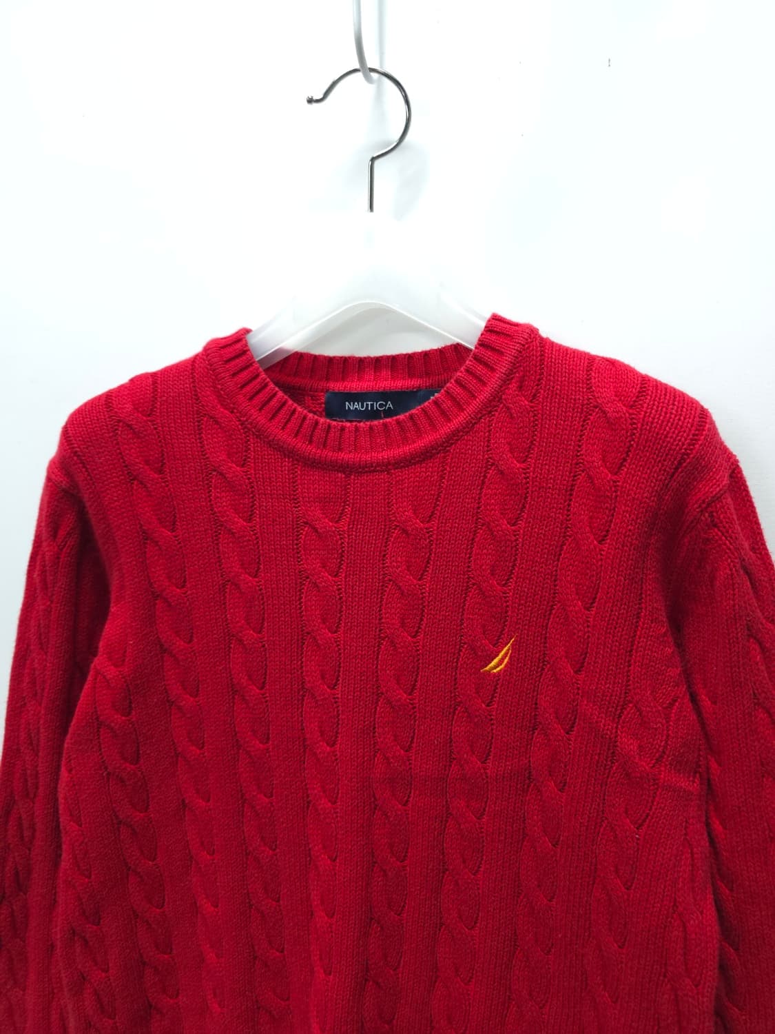 노티카(NAUTICA) Cotton100% 케이블 니트 (여성M) 상품이미지3