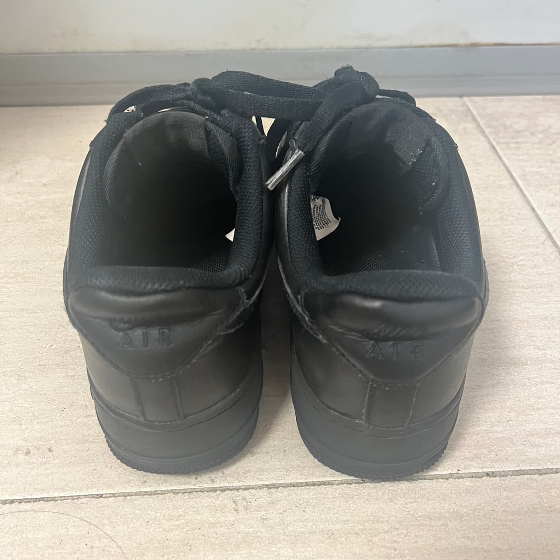 나이키 에어포스 우먼스 블랙 245 상품이미지6