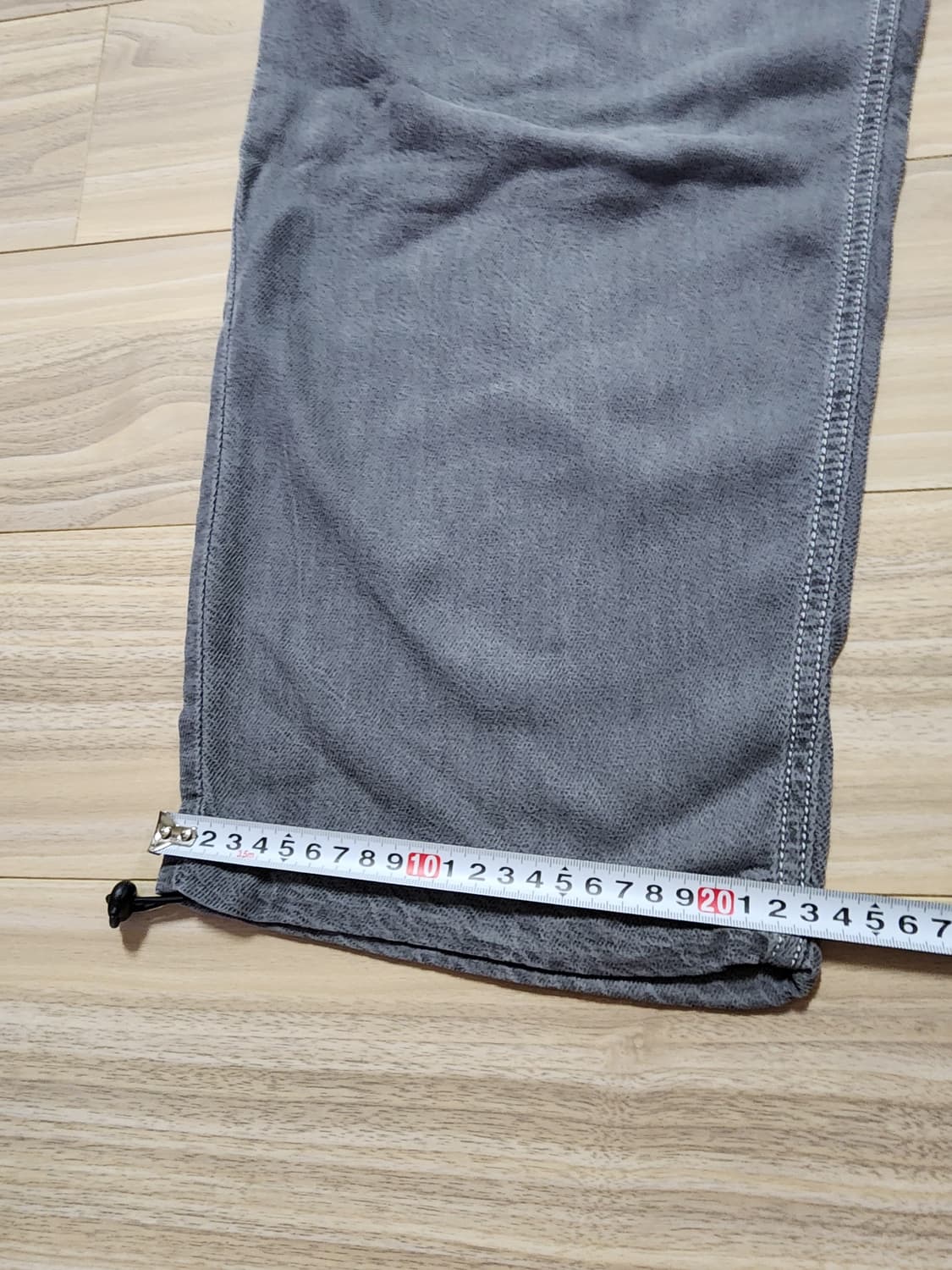 에잇세컨즈밴딩데님팬츠그레이 상품이미지7