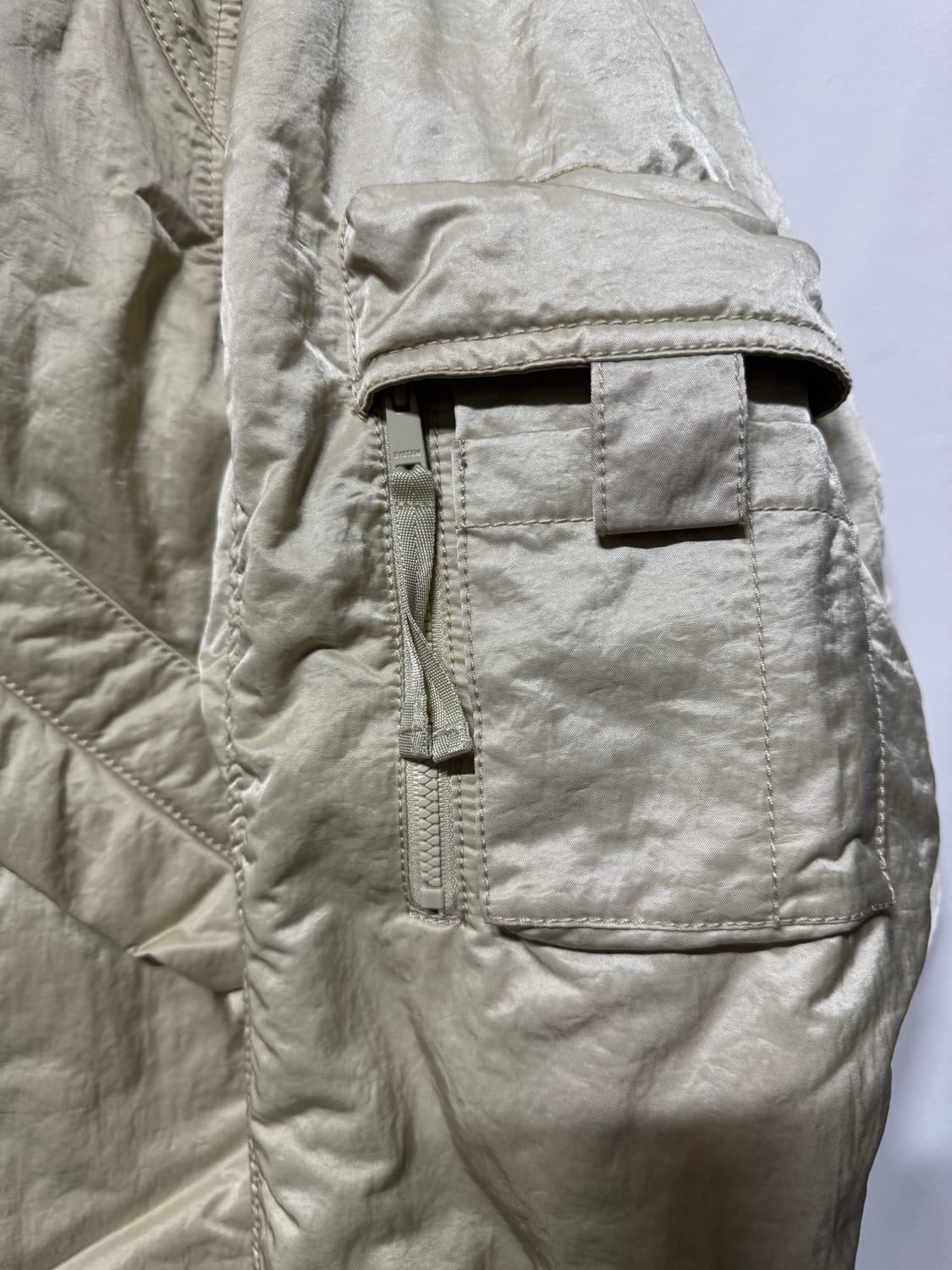 95 시스템옴므 크링클 디테쳐블 MA-1 마원 자켓 상품이미지5