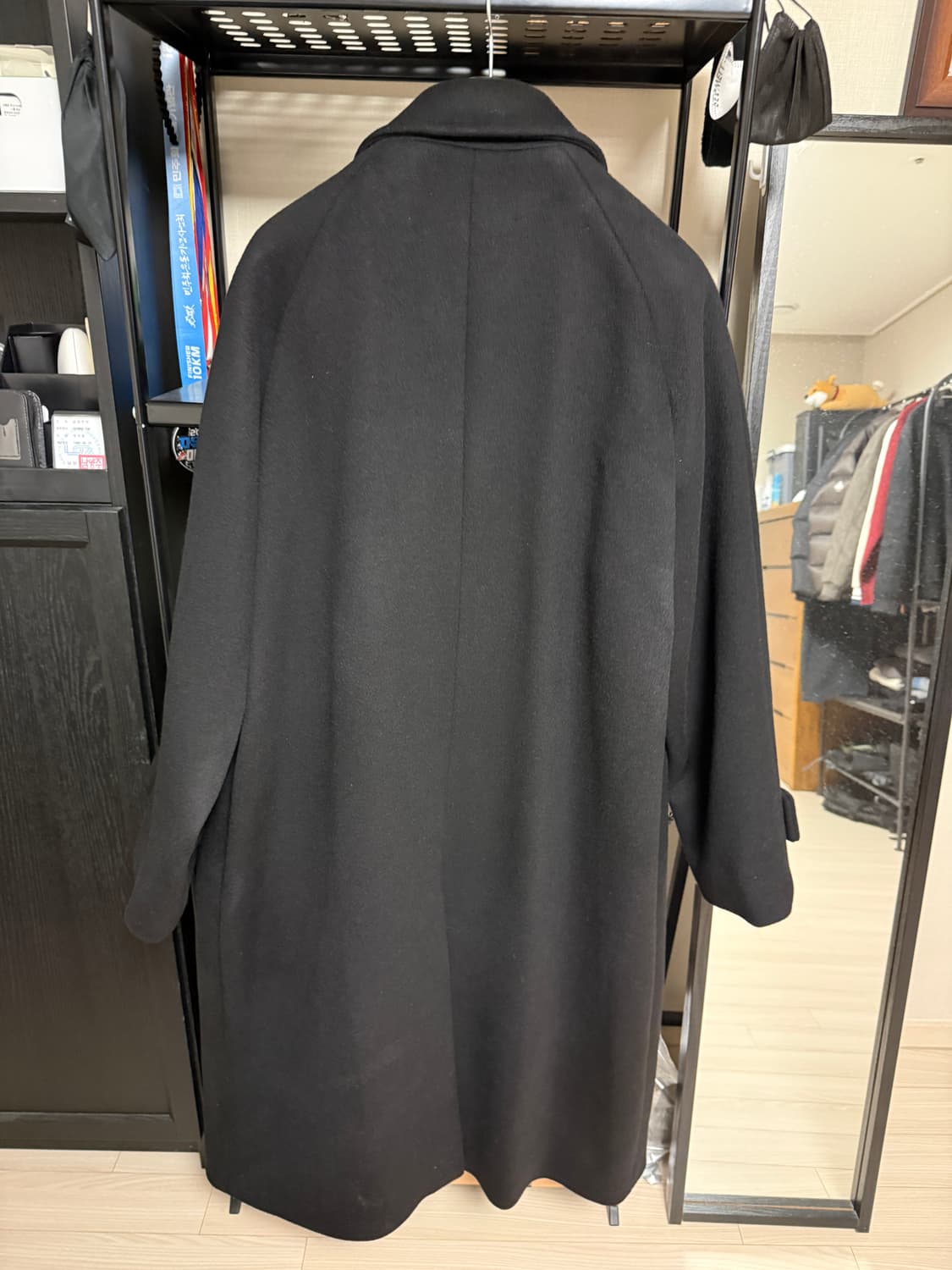 무탠다드 캐시미어 블렌드 오버사이즈 발마칸 코트 상품이미지4