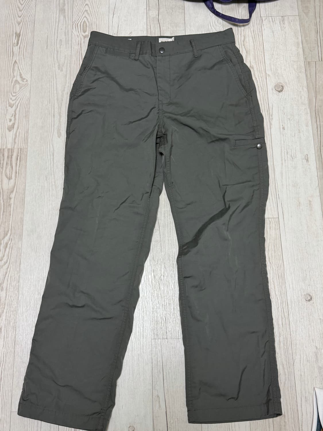 리오버 폴리코튼 팬츠 상품이미지1