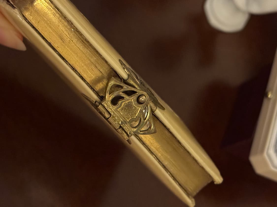 극레어 100년전 성물 엔틱 미사경본 상품이미지4