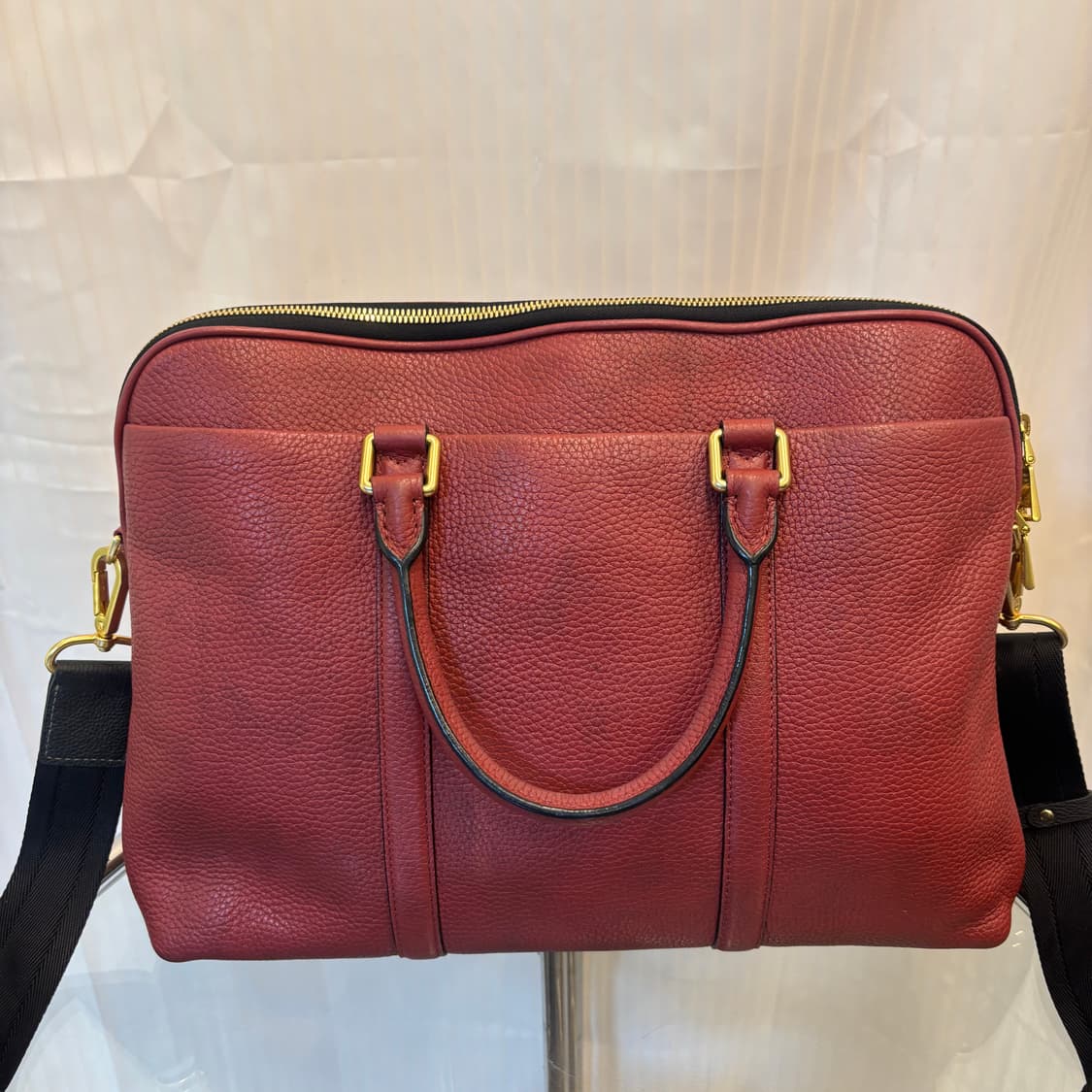 정품 닥스 가죽 브리프케이스 토트백     상품이미지6