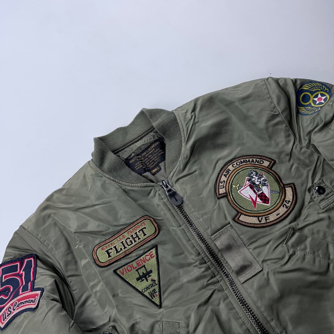 UsAirForce 항공점퍼 ma1 b-15자켓 상품이미지2