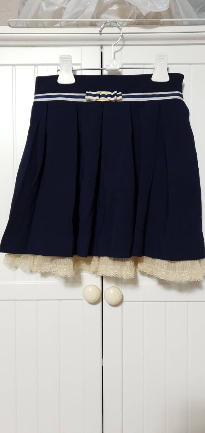 secret magic 네이비 스커트 상품이미지1