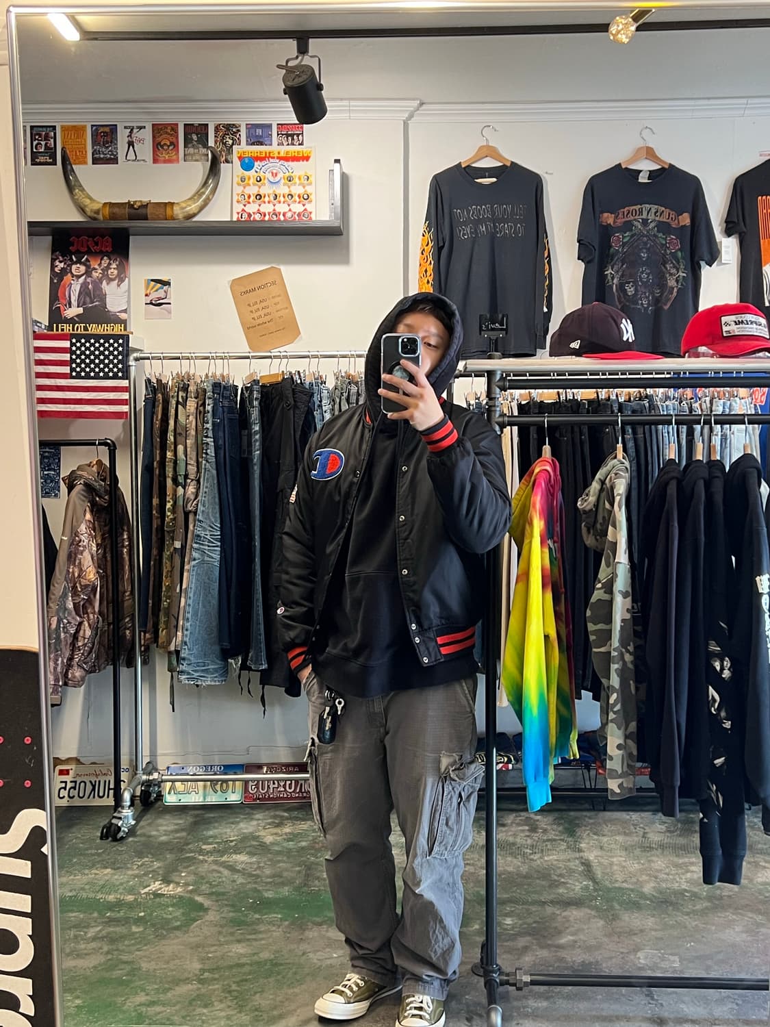 90s 챔피온 리버스위브 웜업 스타디움 자켓 상품이미지9