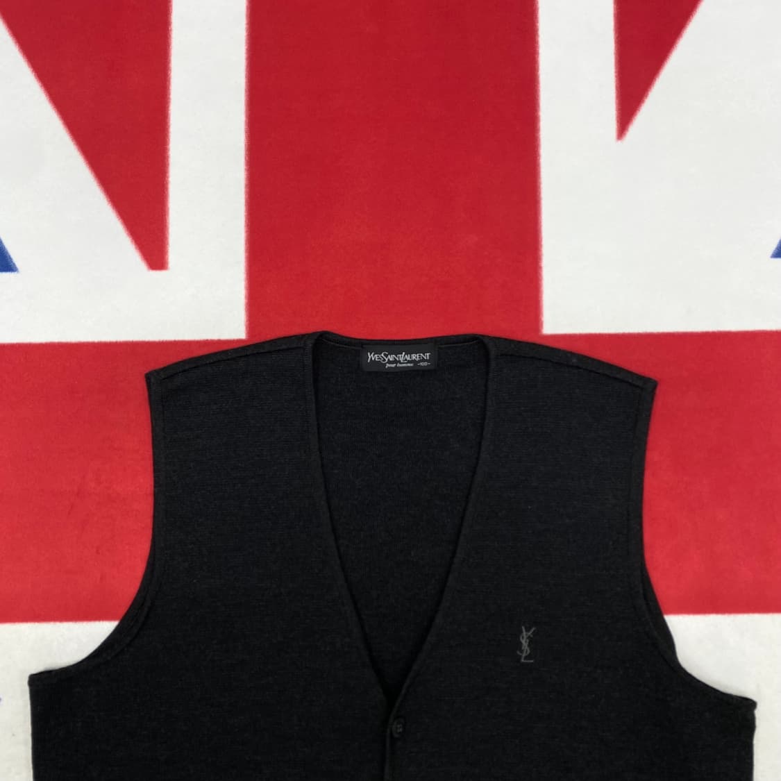 YSL 브이넥 조끼베스트 100 상품이미지2