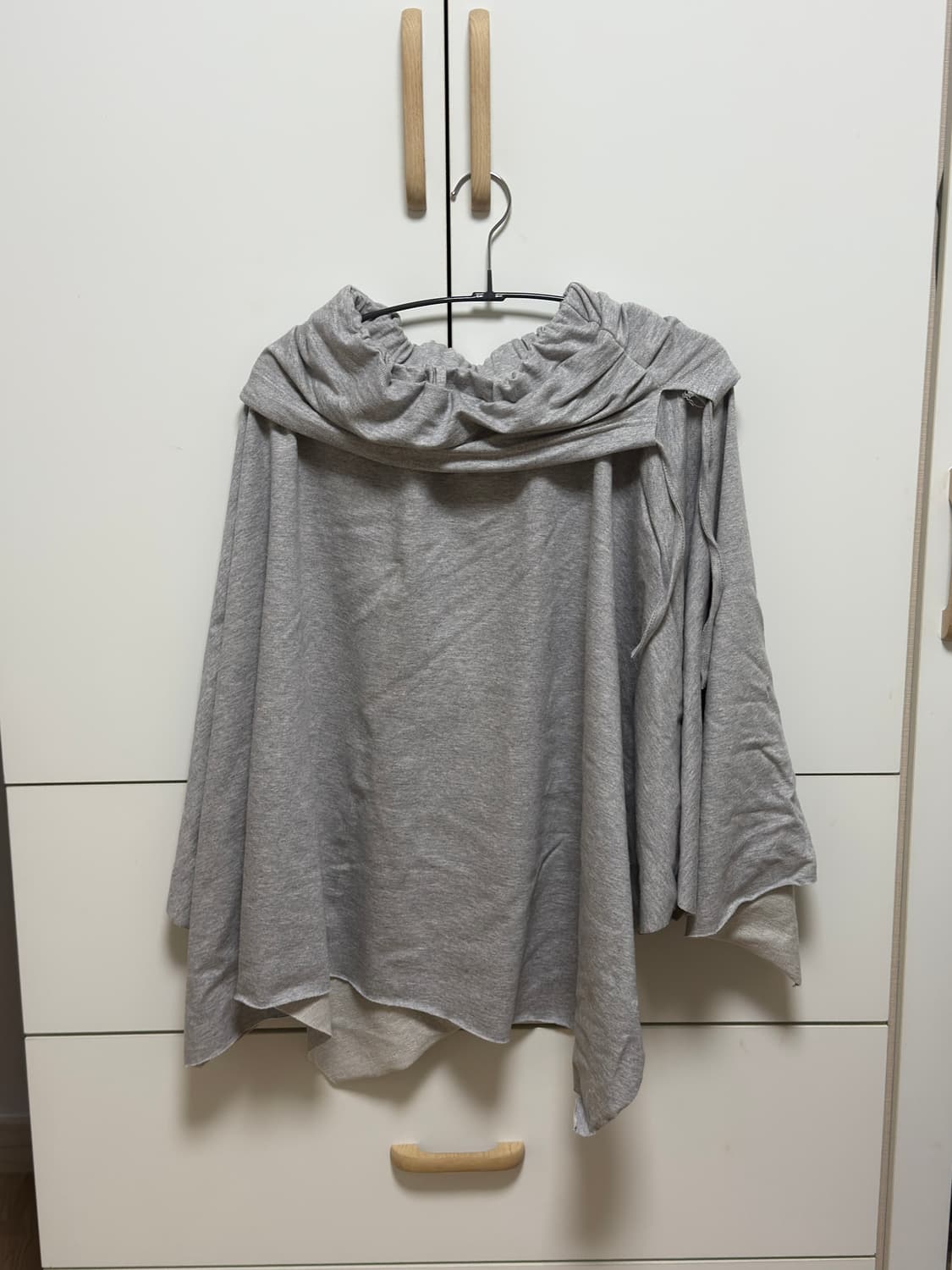 이즈이즈 floor skirt 언발 스커트 그레이 상품이미지1