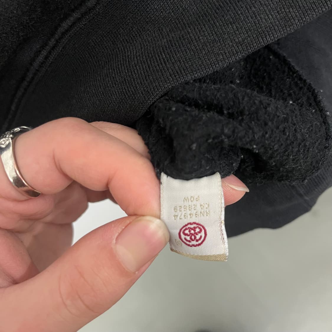 스투시 블랙 후드티 프린팅 남L 상품이미지9