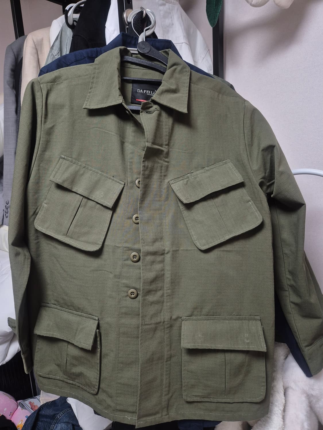 DA FEILI 밀리터리 자켓 L100 카키 새상품 상품이미지1