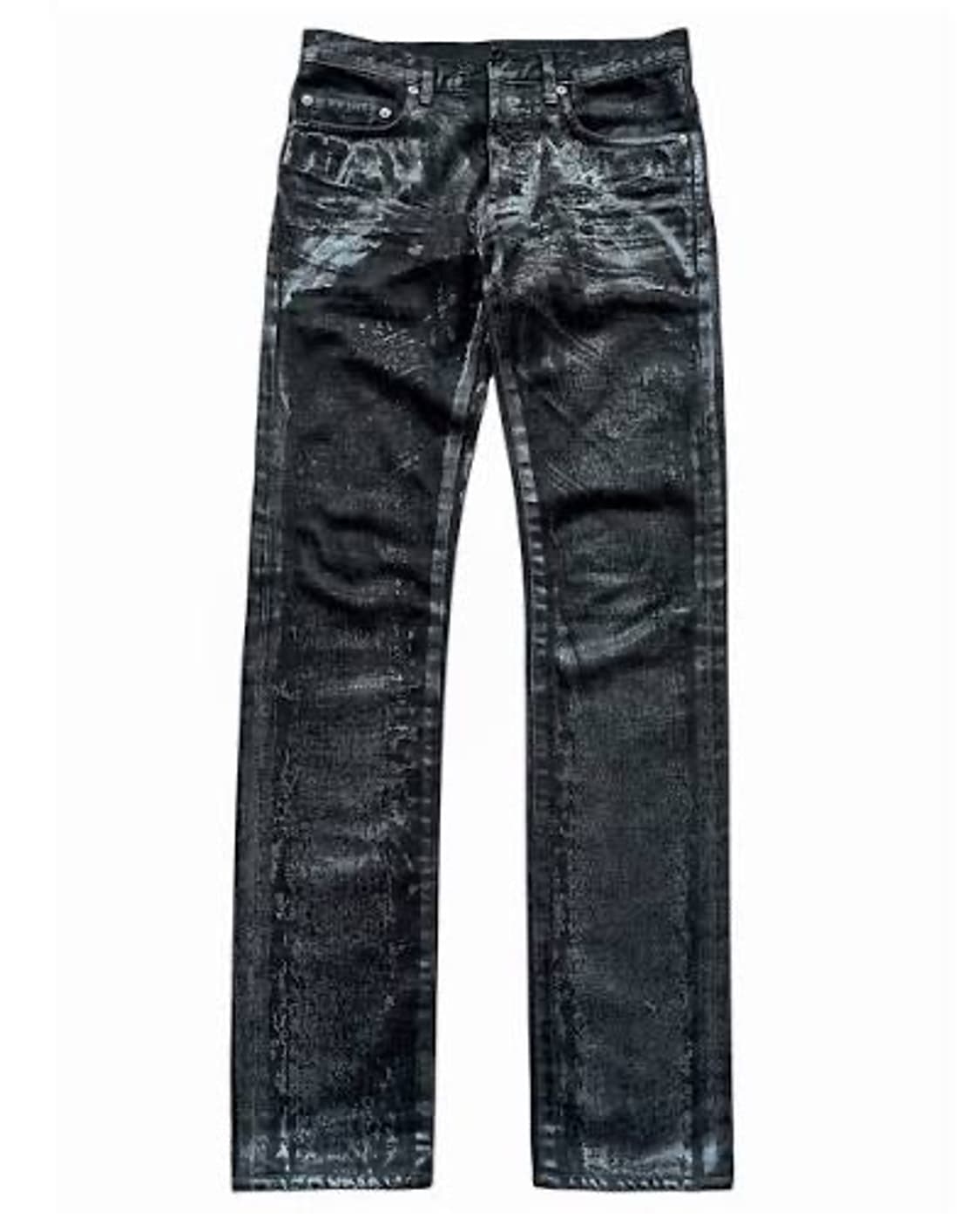 (구매) 디올옴므 블랙 왁스 코팅 진 상품이미지1