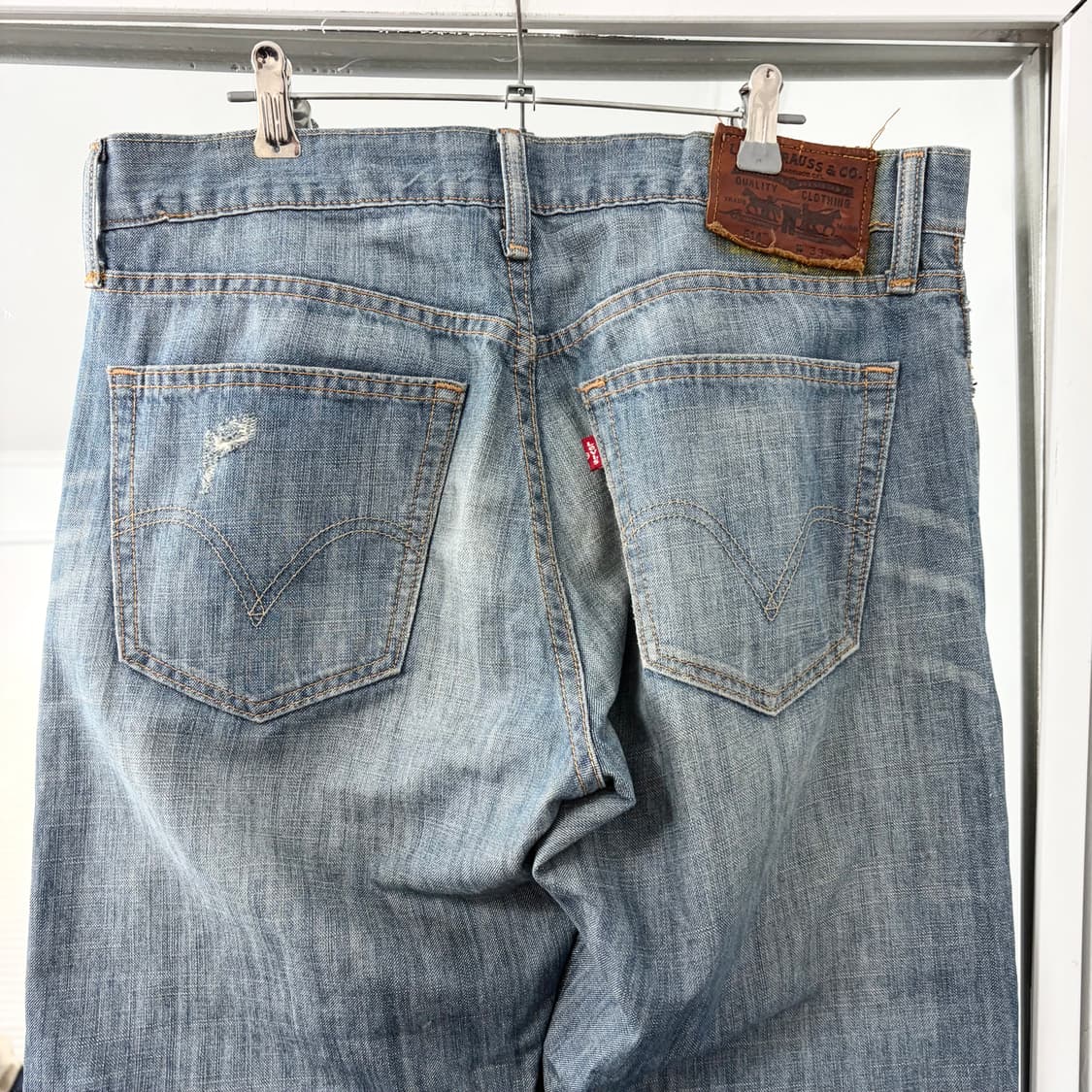 리바이스 리메이크 패치워크 데님 팬츠 상품이미지7